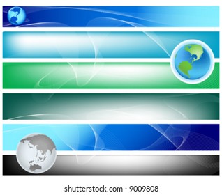 abstract background; planet earth, curves, swirl, waves