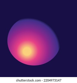  Abstract background with planet highlights. Game galaxy objects, funny cosmic elements recent vector set