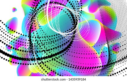 Abstract background plastic prism Summer minimalism hipster style abstract new pink blue art triangles