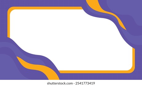 abstract background playful retro liquid colorful wave pattern banner