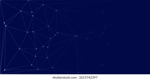 abstract background with plexus mesh backdrop molecular. vector illustration