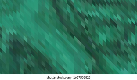Abstract Background Polygon Color Green Aqua Vector