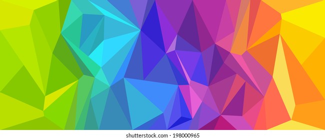 Abstract background polygon colorful, vector design.