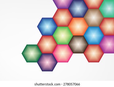 Abstract background Polygon design