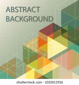 abstract background polygon illustration