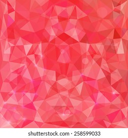 Abstract Background Polygon. Modern Geometric Vector Illustration.