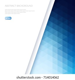 Abstract background of polygonal elements. Glow shapes.