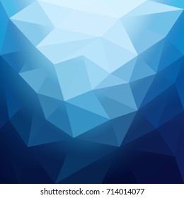 Abstract background of polygonal elements. Glow shapes.