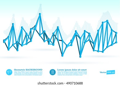 Abstract background. Polygonal geometric banners for modern design. Abstract vector modern flyer. Brochure design templates with colorful geometric triangular background