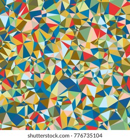 Abstract background of polygonal geometric shapes. Vector illustration