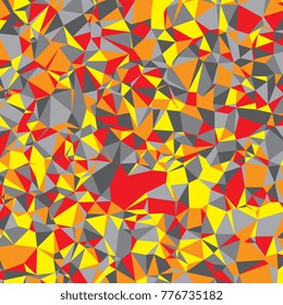 Abstract background of polygonal geometric shapes. Vector illustration