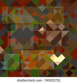 abstract background polygonal illustration,which consist of triangles and heart