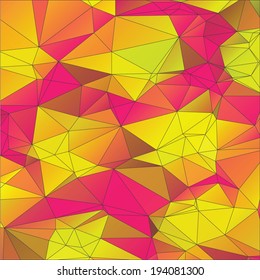 Abstract background polygonal. Modern Design