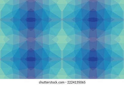 Abstract background polygonal mosaic concept. Light blue vector abstract polygonal pattern. Creative geometric illustration in Origami style with blue gradient. Design for new texture and backdrop.