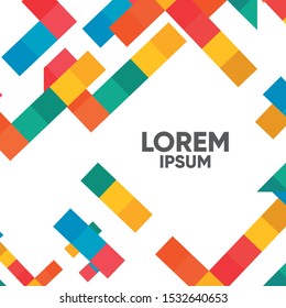 abstract background with polygonal shapes