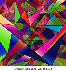 Abstract background, polygonal shapes, stylish backdrop