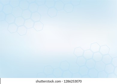 Abstract background, with polygonal shapes, technology, blue color, and science wallpaper template. Healthy and medical vector illustration