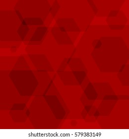 Abstract background of polygons. Colorful background of patterns and shapes. Abstract composition of geometric shapes. Vector illustration