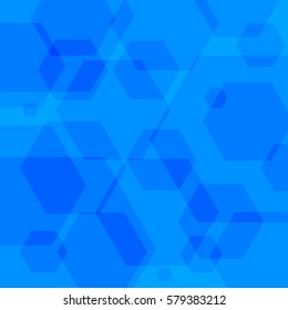 Abstract background of polygons. Colorful background of patterns and shapes. Abstract composition of geometric shapes. Vector illustration