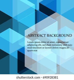 abstract background polygons in modern style, vector illustrations