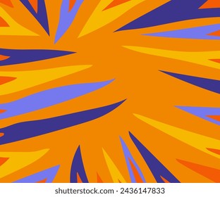 Fondo abstracto con estilo de arte pop para el activo de diseño, página de destino, sitio web, redes sociales, fondo y muchos más