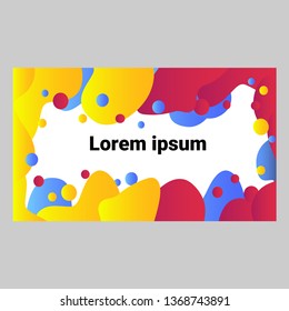 Abstract background, poster template, banner