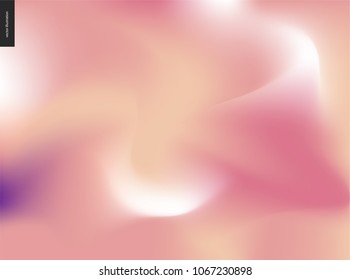 Abstract background poster - wavy liquid shapes for branding style, covers and backdrops