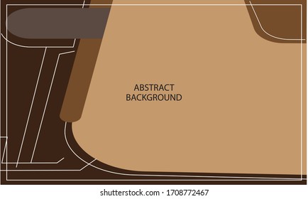 Abstract background is predominantly brown. Good graphics for computer screens, laptops, smartphones etc.