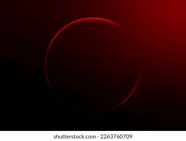 Abstract background. Presentation banner blue light line dark background. vector illustration.
