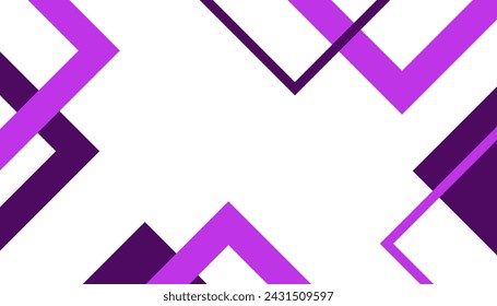Abstract background for presentation with business concept and purple geometric shapes. Vector illustration