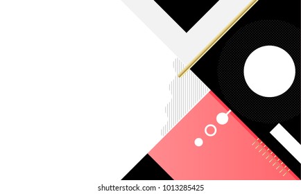 Abstract background for presentation. shape and circle design template.