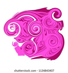 Abstract background for presentation template, wallpaper, visit card, brand identity, any business needs, website, fashion print. Bright tones abstraction. Imitation of marble or flow of liquid paints