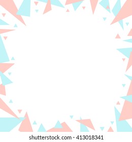 Abstract background for presentations with colored elements