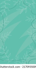 Abstract background presented in traditional curly and swirling batik pattern vector