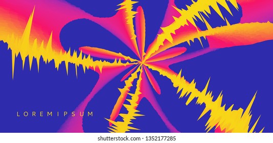 Abstract background with prickly thorns. Vector Illustration. Can be used for advertising, marketing, presentation.