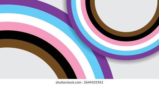 Abstract background of Pride month celebration banner, June LGBTQ. Template for poster, greeting card, banner, background, wallpaper, pattern, graphic and printing.