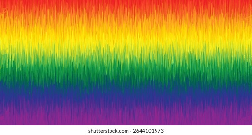 Resumo da faixa de celebração do mês do Orgulho, June LGBTQ. Modelo para cartaz, cartão de saudação, banner, fundo, papel de parede, padrão, gráfico e impressão.