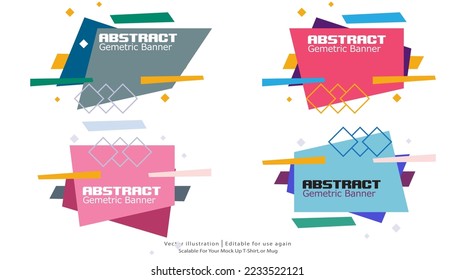 Abstrakter Hintergrund für Werbung oder Banner, geometrischer Banner