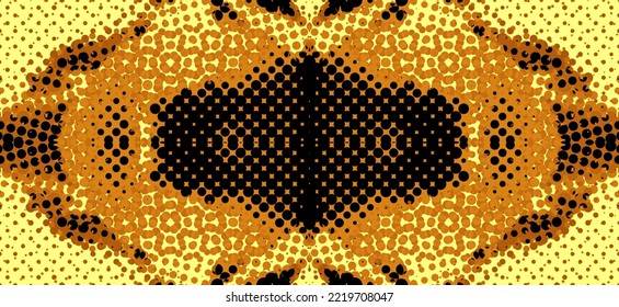 abstrakter Hintergrund mit psychedelischer Zierstruktur