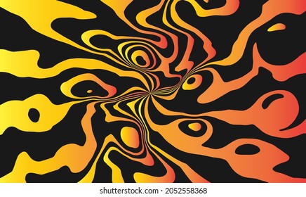 abstract background, psychedelic style with colors like tiger stripes. You can use this background for your content like videos, quotes, promotions, blogging, social media concepts, websites, etc.