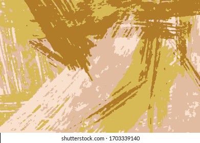 Abstract background. Psychedelic  texture of brush strokes of colored paint of blurred lines and spots of different shapes and sizes