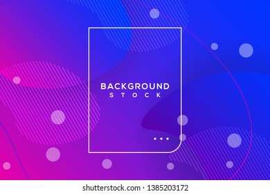 abstract background with purple & blue gradient. curvy, wavy, fluid, flowing, irregular shapes. suitable for background, landing page, wallpaper, home screen, theme. vector eps 10