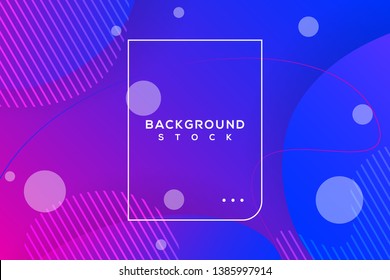 abstract background with purple & blue gradient. curvy, wavy, fluid, flowing, irregular shapes. suitable for background, landing page, wallpaper, home screen, theme. vector eps 10