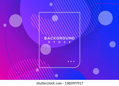 abstract background with purple & blue gradient. curvy, wavy, fluid, flowing, irregular shapes. suitable for background, landing page, wallpaper, home screen, theme. vector eps 10