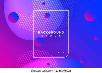 abstract background with purple & blue gradient. curvy, wavy, fluid, flowing, irregular shapes. suitable for background, landing page, wallpaper, home screen, theme. vector eps 10