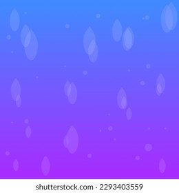 Abstract Background Purple Blue Leaf Vector Design