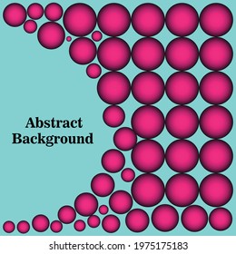 Abstract background with purple circles