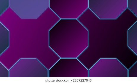 Abstract background with purple color pattern design 
