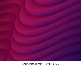 abstract background with purple color and wave pattern. vector illustration