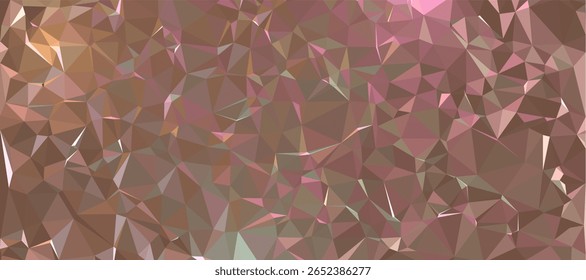 Fundo abstrato Padrão de polígono escuro roxo forma de triângulo de baixo poli, fundo geométrico com design de fundo de baixo poli. 